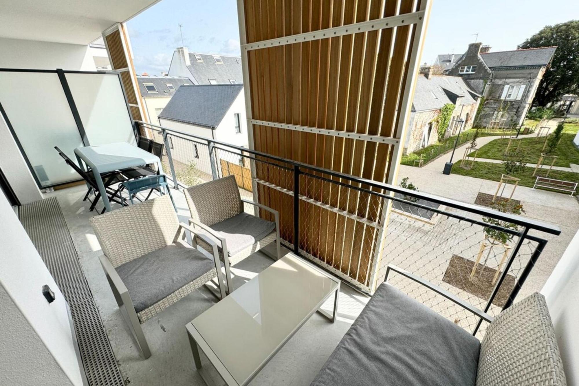 T3 De Standing Plein Bourg - 100M Des Plages Saint-Pierre-Quiberon Esterno foto